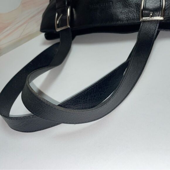 Chic Black Leather Liner Bella Shoulder Bag - Picture 9 of 13